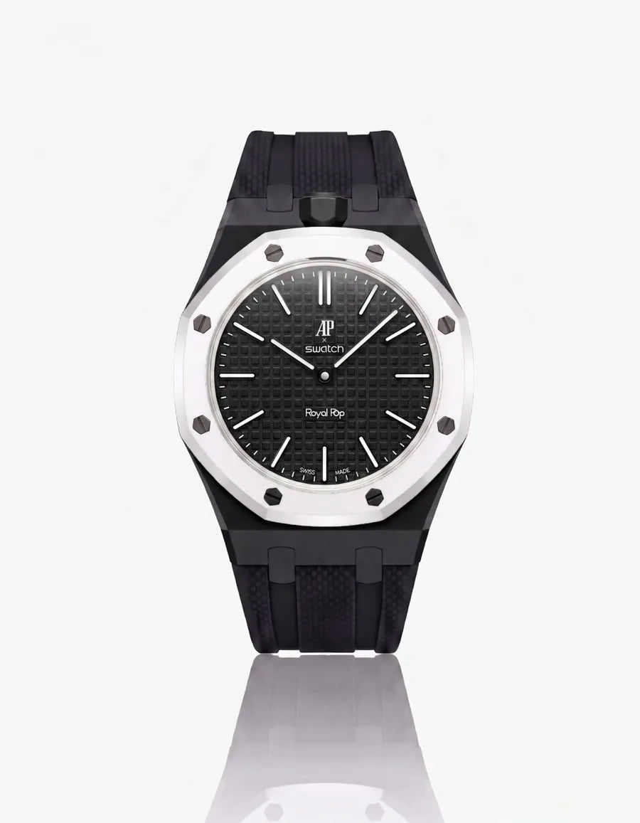 Bracelet Swatch Royal Pop Ocho Negro